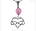 Infinity Heart Pearl Pendant