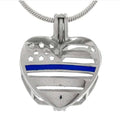 Heart with Blue Line