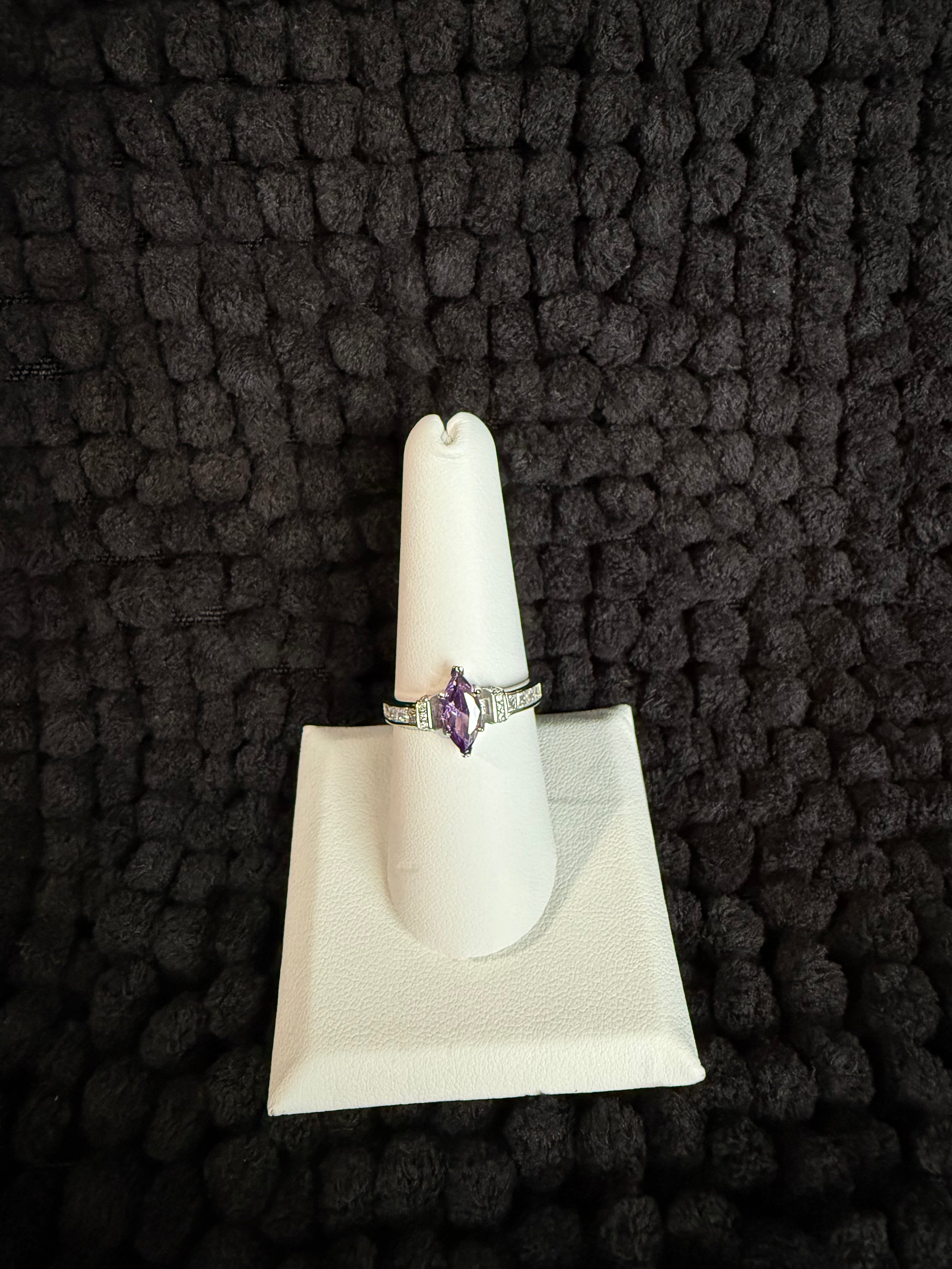 Purple Size 8 Ring