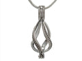 Teardrop Twist Cage Pendant